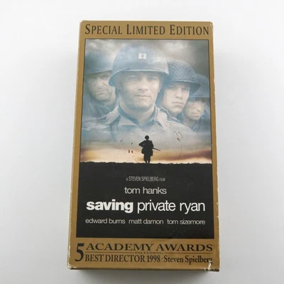 Saving Private Ryan VHS 1998 War Special Limited Edition DreamWorks - Image 1 of 4