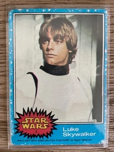 1977 Topps Star Wars Luke Skywalker #1 - Picture 1 of 2