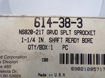 REXNORD 614-38-3 SPROCKET - Image 1 of 2