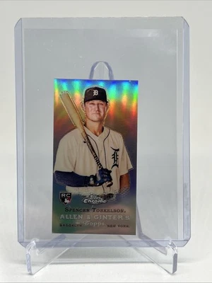 2022 Allen & Ginter Chrome Spencer Torkelson Mini Refractor RC Tigers - Image 1 of 2
