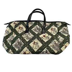 Vintage Walt Disney World Winnie Puuh Gobelin Seesack Beuteltasche Handgepäck - Bild 1 von 11