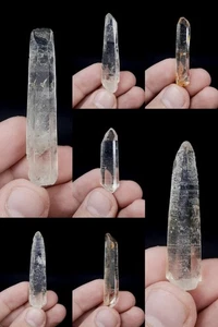 Natural Tessin Habit Quartz Crystals 19 Pcs Lot From Skardu Pakistan.  - Picture 1 of 10