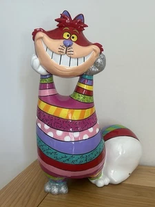 Britto Alice in Wonderland - Large Cheshire Cat Figurine Disney # 6001009 - Picture 1 of 17