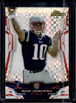 2014 Finest Jimmy Garoppolo RC Xfractors Rookie #116 Patriots - Image 1 of 2