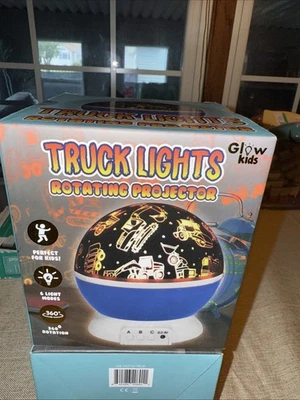 Proyector Giratorio Luces Camión Glow-Kids Nuevo En Caja Foto 1 de 4