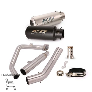 For CF-Moto 250NK 300NK 250SR 300SR 300SS Slip-On 2" Front Exhaust Muffler Pipe - Picture 1 of 15