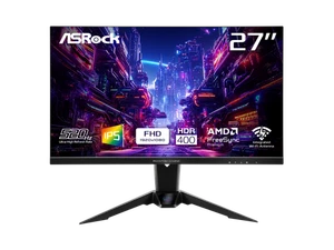 ASRock Phantom Gaming 27" 520 Hz IPS FHD Gaming Monitor FreeSync Premium (AMD - Picture 1 of 5