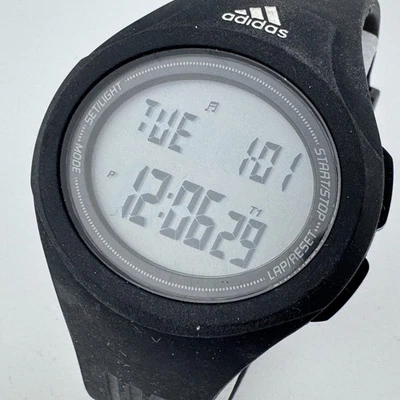 Adidas Reloj Digital Cuarzo ADP3159 Hombre 50m Negro Ovalado Alarma Cronógrafo Batería Nueva Foto 1 de 4