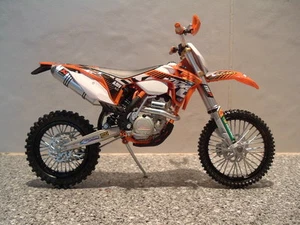 1:12 2012 KTM 350EXCF 350 EXCF EXC-F MOTOCROSS ENDURO TOY MODEL FACTORY REPLICA - Picture 1 of 5