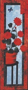 Modello trapunta applique geranium di Glenna of Quilts 'n Stuff - Foto 1 di 1