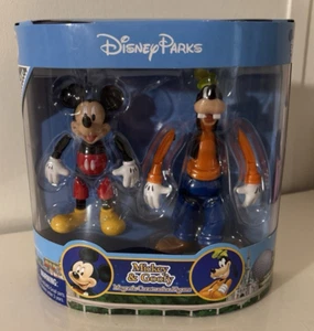 New-Disney Parks Mickey and Goofy Magnetic Construction Figures New In Box - Picture 1 of 12