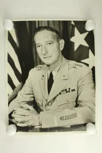 Vintage US Military Photo Four Star General Mark Clark Portrait WWI WWII Korea - Picture 1 of 3