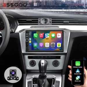 Doppel 2 DIN Autoradio 7" Carplay Android Auto Bluetooth USB AUX TF EQ Kamera+ - Bild 1 von 18
