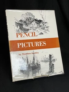 PENCIL PICTURES By Theodore Kautzky Architect Artist Drawing Composition Vintage - Picture 1 of 18