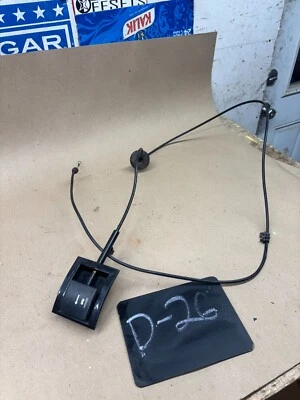 Ford F150 1987 1991 F250 F350 Bronco capó pestillo cable de liberación OEM mango pop 88 Foto 1 de 4