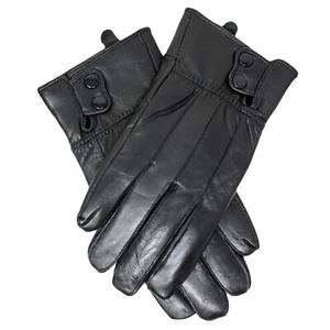 Men's Genuine Leather Gloves - Insulated Winter Warmth Style - Soft & Durable - Picture 1 of 8