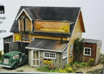 HO Scale Banta Modelworks CRICK HOLLOW HARDWARE Laser Cut Kit Item #2127 - Image 1 of 4