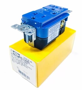 HBL5360S Hubbell Receptacle 20 Amps 125VAC Voltage NEMA Configuration 5-20R - Picture 1 of 5
