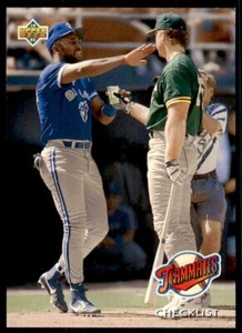 1993 Upper Deck Joe Carter/Mark McGwire Baseball Cards #224