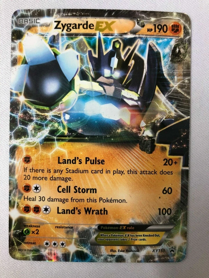 Zygarde EX XY151 Pokemon Card Holo Rare Promo Near Mint / Mint - Image 1 of 1