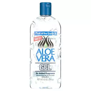 Aloe Vera 100% Gel Fruit Of The Earth PURE No Color Added Crystal Clear 12 OZ - Picture 1 of 2