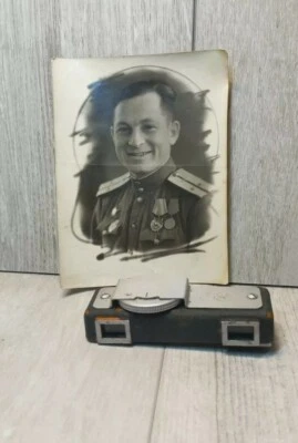 RUSSIAN USSR UNIVERSAL EXTERNAL RANGEFINDER VIEWFINDER "DF" FOR ALL CAMERAS - Image 1 of 4