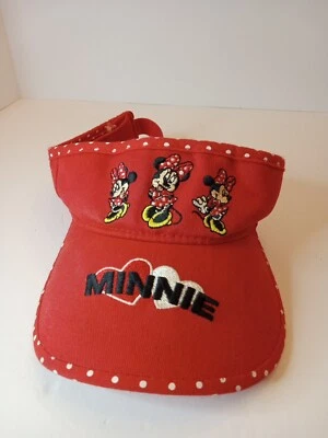 女孩可调节米妮老鼠遮阳板红色 — 第 1/4 张图片