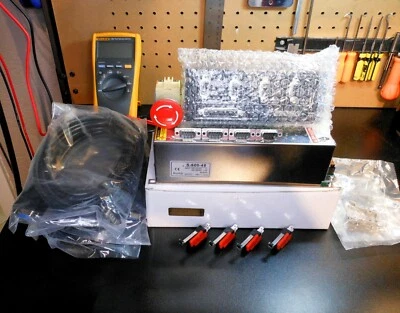 Gecko G540 REV8 2021  & 48v 12.5a  & 3 10ft. 20awg DS 300v 80c Motor Cables - Image 1 of 4