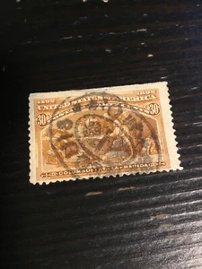 #239…COLUMBIAN…#0.30…USED…F/VF…SE. REF#92 - Imagen 1 de 2