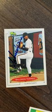 1991 CLASSIC BEST SIGNED AUTO CARD SALOMON TORRES GIANTS PIRATES BREWERS EXPOS