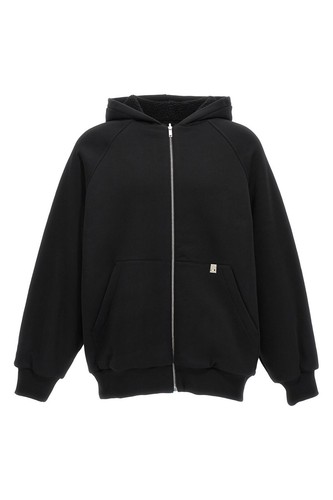 Felpa con cappuccio reversibile uomo 1017 ALYX 95M Polar Feel It nera oversize L