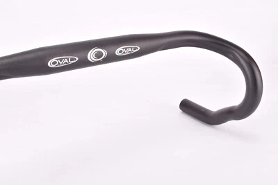 NOS black Oval Concepts single grooved ergonomical Handlebar 42cm (c-c) 31.8mm - Bild 1 von 4