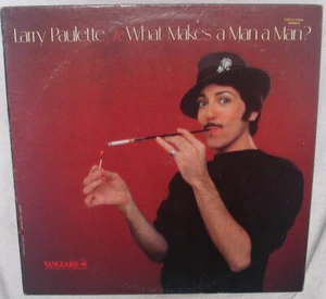 Larry Paulette - What Makes A Man A Man (LP, Album) (Near Mint (NM or M-)) - Picture 1 of 4