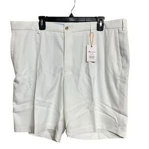 Neu Peter Millar Salem Performance Herrenshorts in weiß - Bild 1 von 5