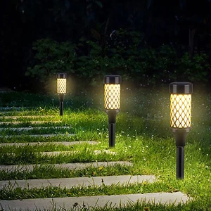 Solar Spot Leuchte Außen superhell Garten Landschaft Leuchten Rasen Lampe Teile - Bild 1 von 13