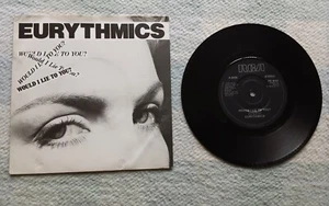 Eurythmics - Would I Lie To You? UK 7" Single in Picture Sleeve - Picture 1 of 17