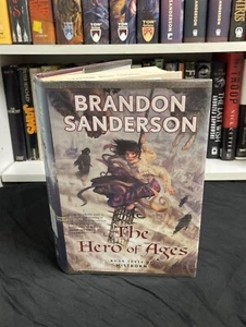 The Hero of Ages - Brandon Sanderson (2008, HC) First Edition/Print! Mistborn #3 - Picture 1 of 12