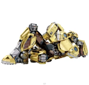 Transformers T6 - Bumblebee 3D Metal Model Kit YM-L066 SHANGHAI ART MODEL - Foto 1 di 5