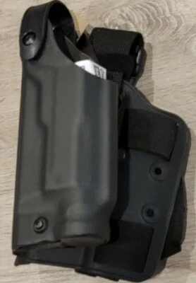 Safariland 6005 Glock 17 19 22 23 SLS X200 X300 X400 Tactical Holster Black Left - Image 1 of 3