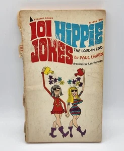 RARE 101 HIPPIE JOKES THE LOVE-IN END PAUL LAIKIN 1968 HUMOR VINTAGE - Picture 1 of 6