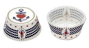 Muffin-Papierbackförmchen "ANKER" maxi - 50 Stück, Backbord Ahoi, Schiff - Bild 1 von 1