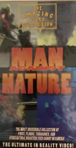 Man Against Nature(VHS 1996)TESTED-RARE VINTAGE COLLECTIBLE-SHIPS N 24 HOURS - Picture 1 of 12