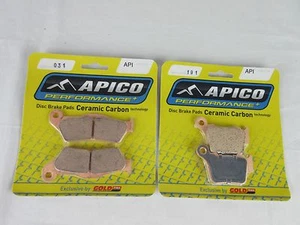 KTM EXC-F250 04-24 front & rear brake pads apico enduro 031 191 - Picture 1 of 1