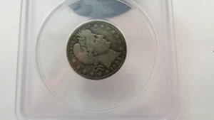 ANACS VG8 1905-S Barber Quarter Scarce Date Nice Coin - Picture 1 of 8