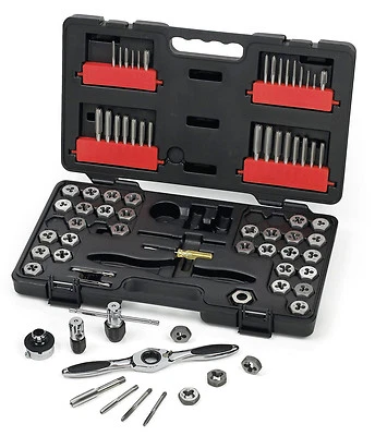 GearWrench 75 Piece Ratcheting Tap and Die Drive Tool Set SAE & Metric 3887  - Image 1 of 3