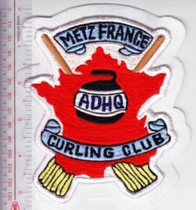 Canada Royal Canadian Air Force RCAF  France CFB Station Metz Curling NO TARRIF - Picture 1 of 1