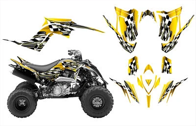 2013-2025 Raptor 700R graphics decal wrap kit 24 mil racing vinyl #2500 - Image 1 of 4