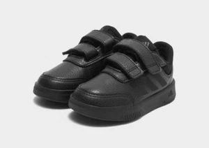 adidas Tensaur Sport 2.0 Infant Black Trainers Size 3K Baby Child Shoes New - Picture 1 of 8