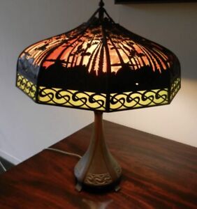 Handel 20” Inch Sunset Palm Table Lamp