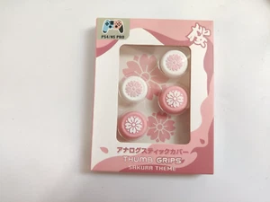 Sakura Theme Thumb Grips for Playstation 4 & Switch Pro Cherry Blossom - Picture 1 of 5